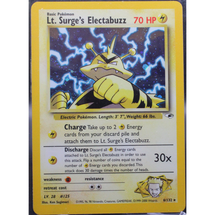 Lt. Surge's Electabuzz (6) - Gym Heroes (G1)