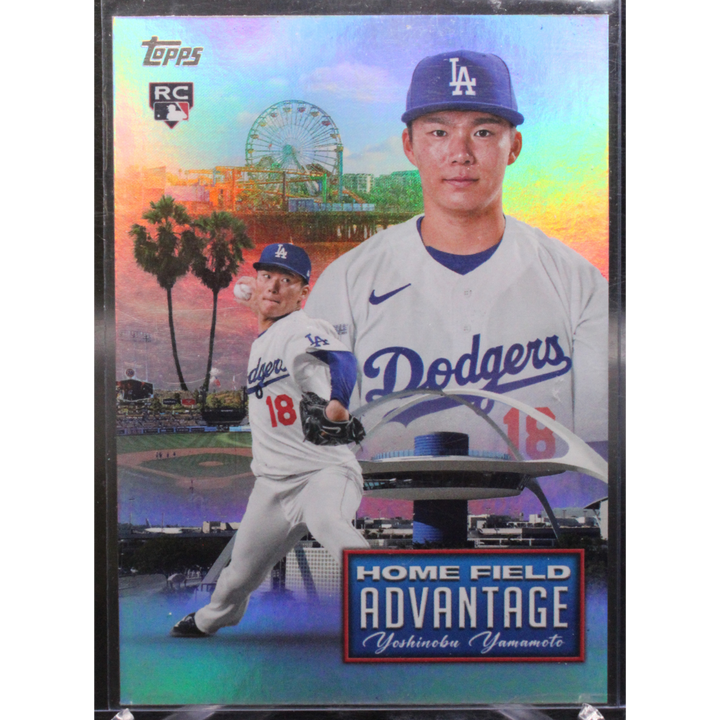 2024 Topps Series 2 - Yoshinobu Yamamoto HFA-20 - Home Field Advantage