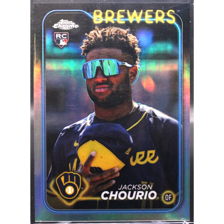 2024 Topps Chrome Update - Jackson Chourio 161 - Image Variation