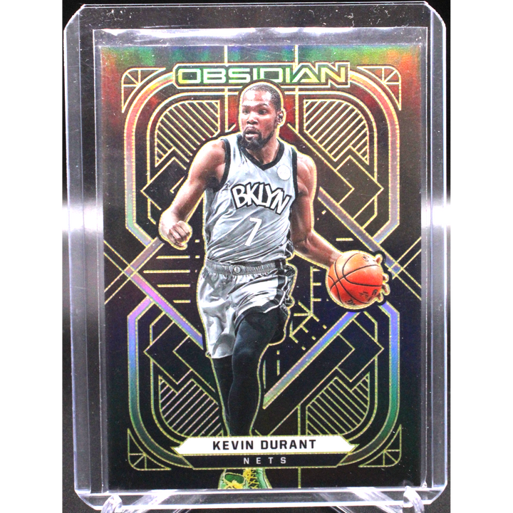 2020-21 Panini Obsidian - Kevin Durant 1 - Gold /10