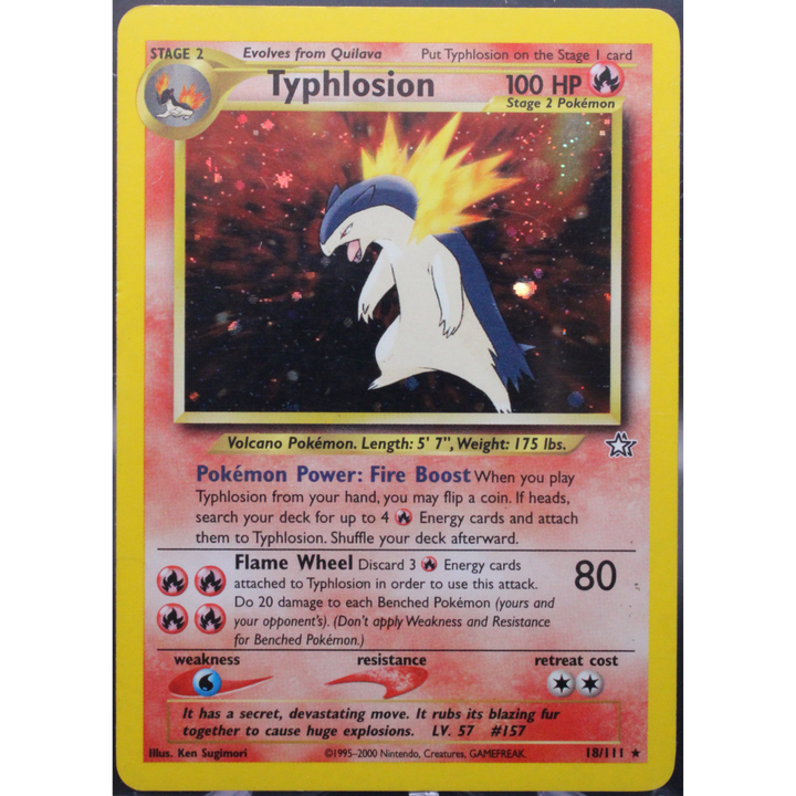 Typhlosion (18) - Neo Genesis (N1) MP