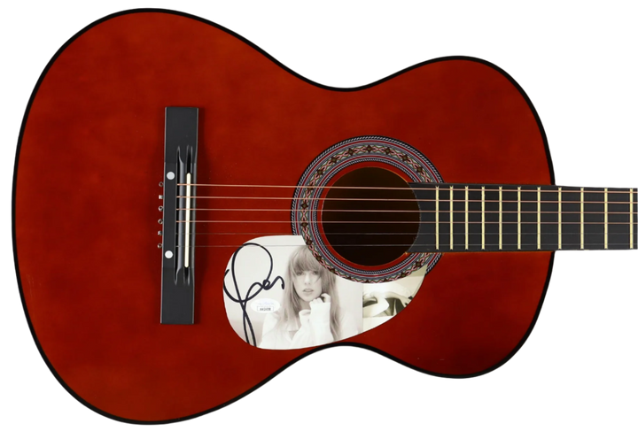 Taylor Swift Autographed Signed Acoustic Guitar