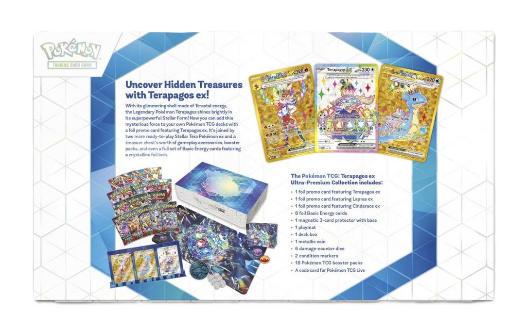 Terapagos ex Ultra-Premium Collection - Pokemon TCG