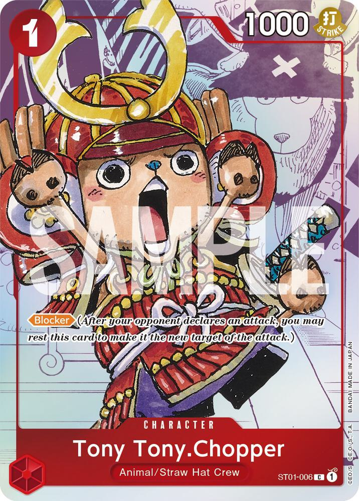 Tony Tony.Chopper - ST01-006 (Alternate Art) - One Piece Promotion Cards (OP-PR)