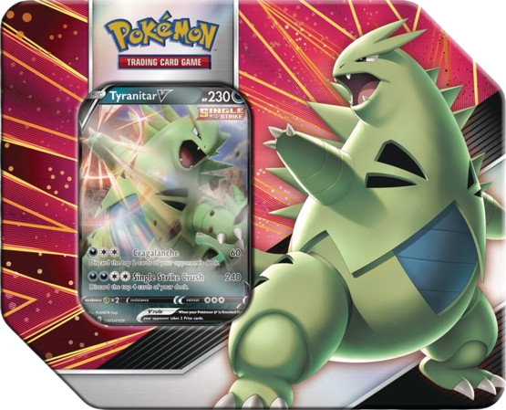 V Strikers Tin [Tyranitar V] - SWSH05: Battle Styles (SWSH05)
