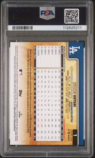 2025 Topps - Shohei Ohtani 1 - Golden Mirror - PSA 9