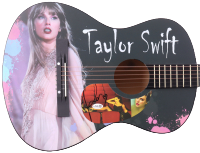 Taylor Swift Autographed Signed Acoustic Guitar