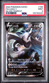 Lugia V - 186/195 Silver Tempest - 2022 Pokemon - PSA 9