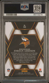 2022 Panini Select - Jordan Addison 513- XRC - PSA 10