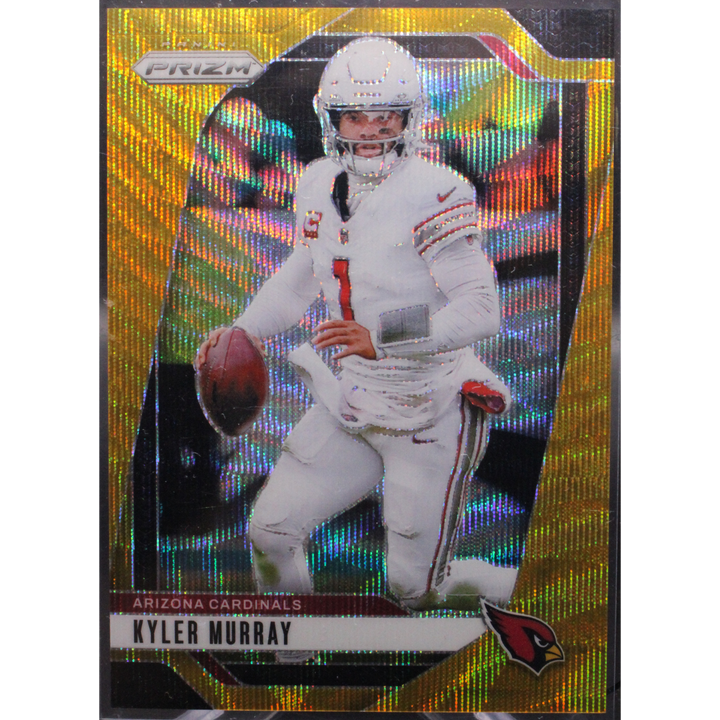 2024 Panini Prizm Football - Kyler Murray 1 - Gold Wave /10