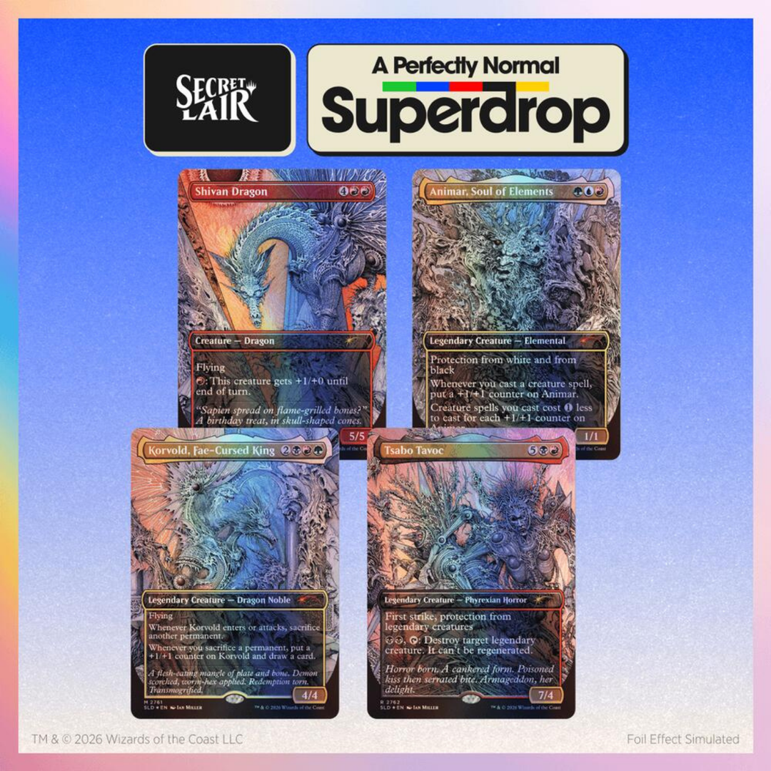 Secret Lair Drop: Artist Series: Ian Miller - Traditional Foil Edition - Secret Lair Drop Series (SLD)
