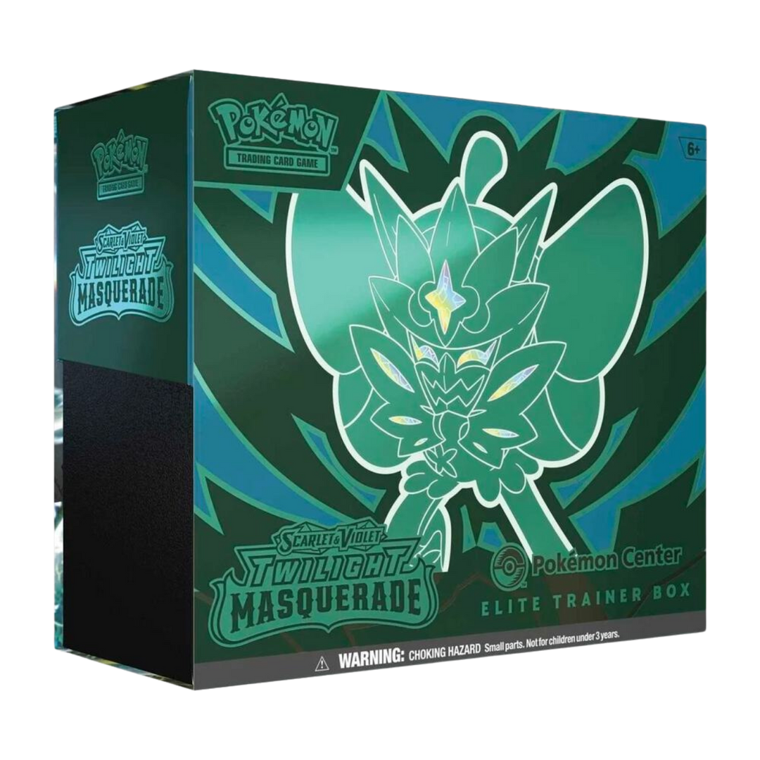 Twilight Masquerade Pokemon Center Elite Trainer Box (Exclusive) *DAMAGED PLASTIC WRAPPING*