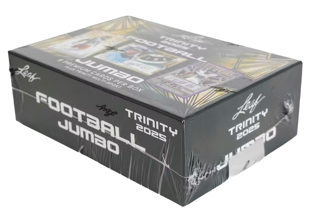 2025 Leaf Trinity Football Hobby Jumbo Box