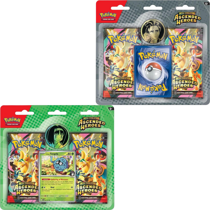 Pokemon Mega Evolution - Ascended Heroes Collection 2-Pack Blister (Releases 2/20)