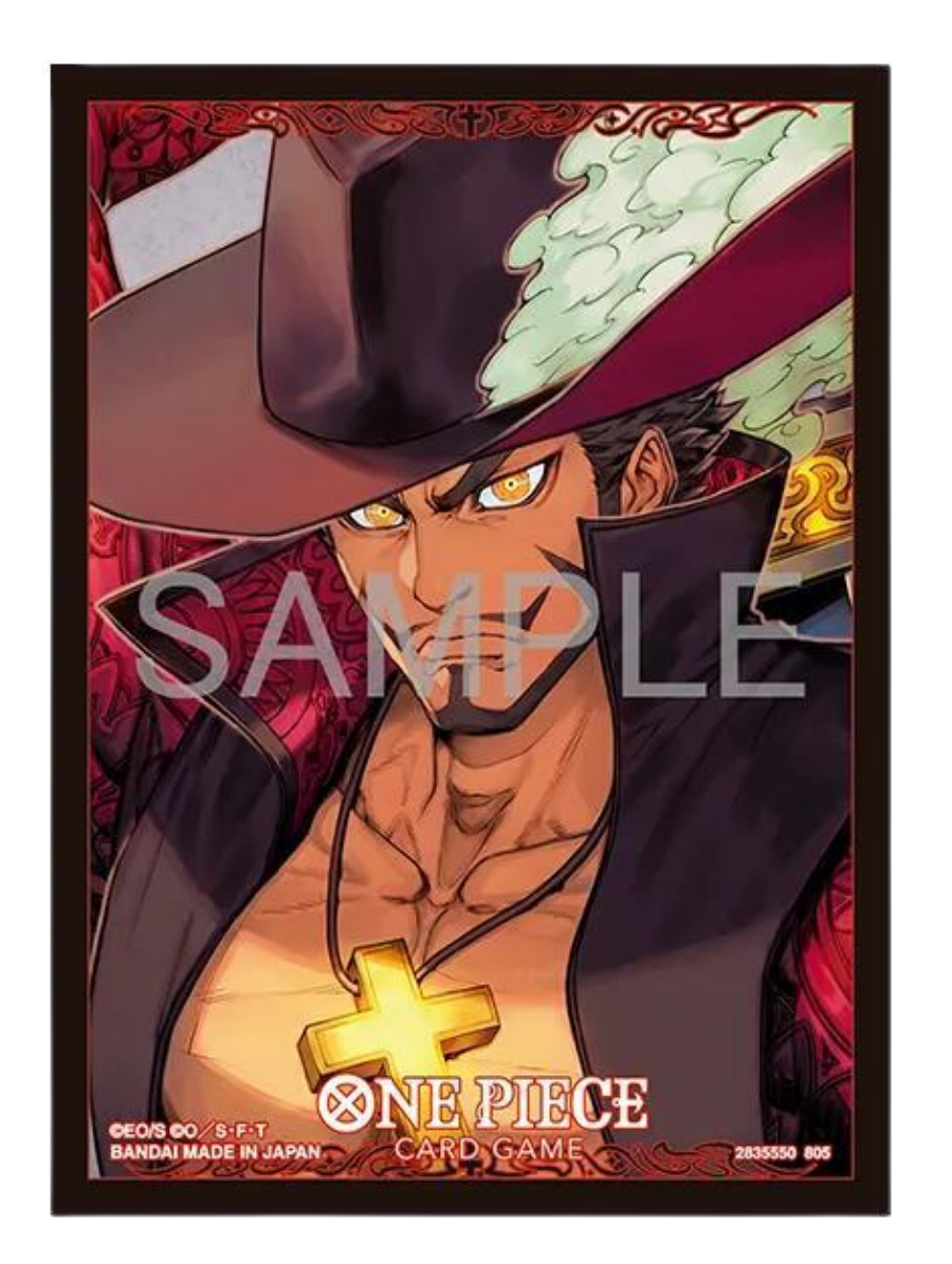 One Piece Card Game Official Sleeves - Dracule Mihawk (70-Pack)