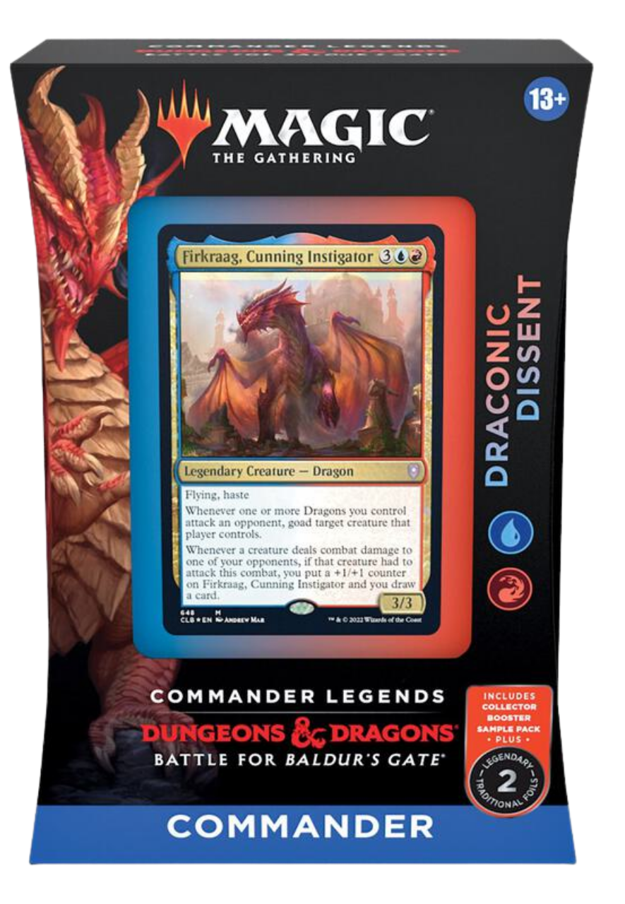 Commander Legends: Battle for Baldur's Gate - Draconic Dissent Commander Deck