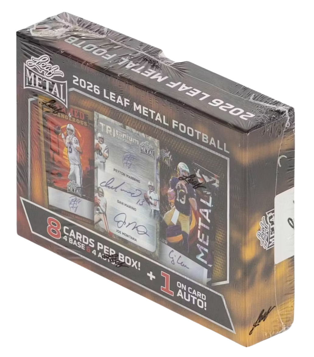 2026 Leaf Metal Football Hobby Box