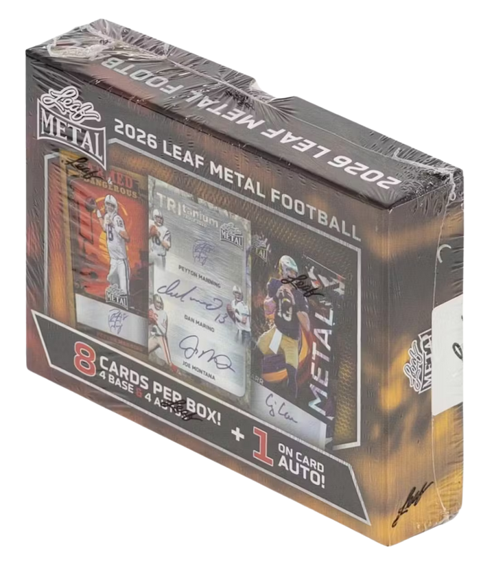 2026 Leaf Metal Football Hobby Box