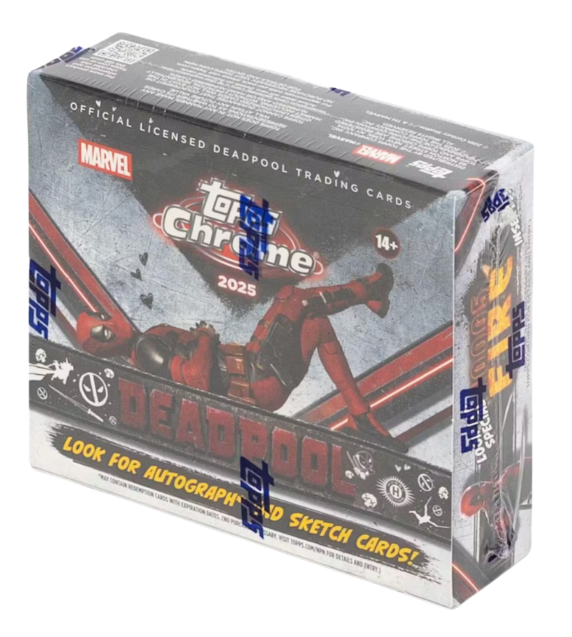 2025 Topps Deadpool Chrome Hobby Box