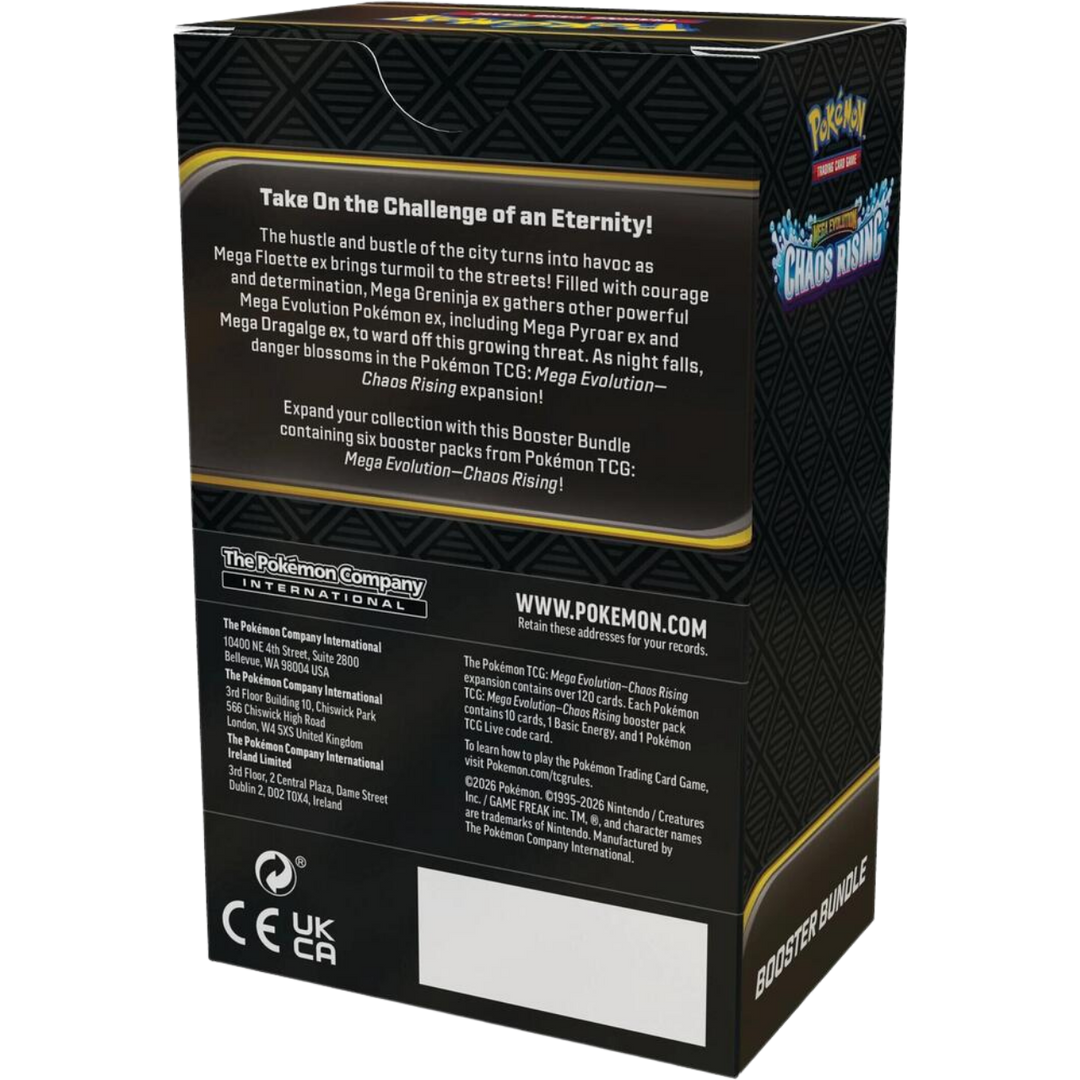 Pokemon Mega Evolution - Chaos Rising Booster Bundle