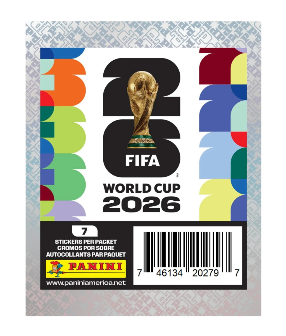 2026 Panini FIFA World Cup Soccer Official Sticker Collection Pack