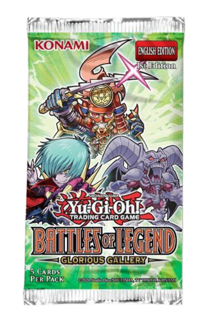 Yu-Gi-Oh! - Battles of Legend: Glorious Gallery Booster Pack [1st Edition]