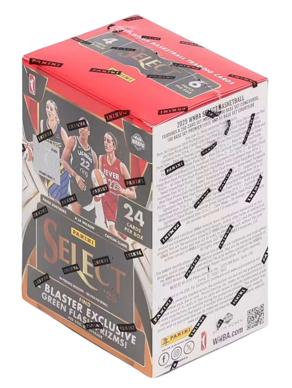 2025 Panini Select WNBA Basketball Blaster Hobby Box