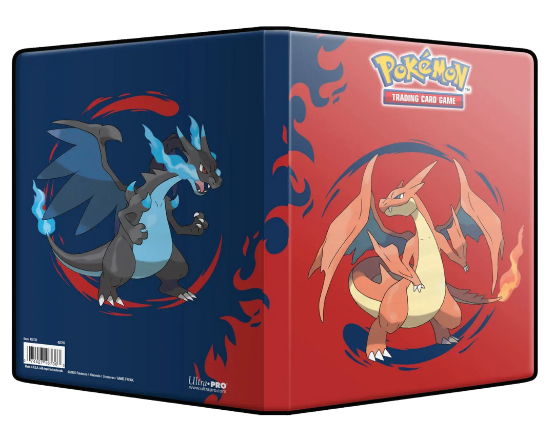 Ultra Pro Pokemon Mega Charizard X and Y 4-Pocket Portfolio