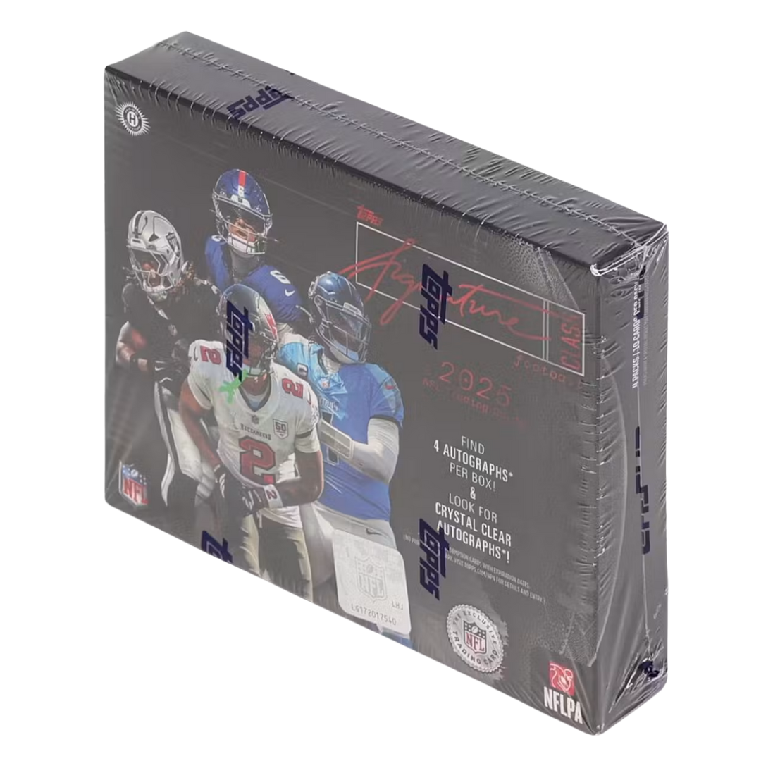 2025 Topps Signature Class Football Hobby Jumbo Box