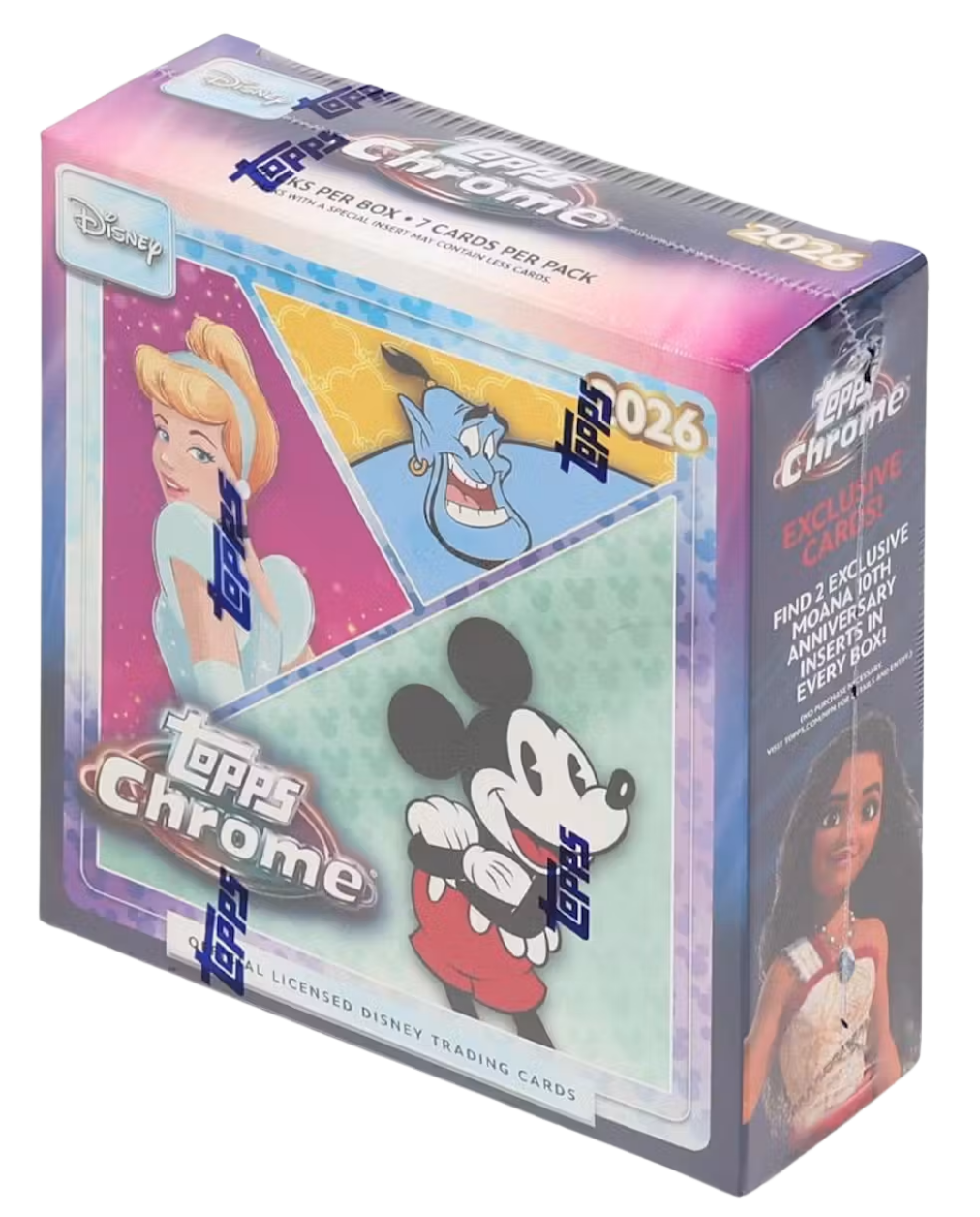 2026 Topps Chrome Disney Mega Box