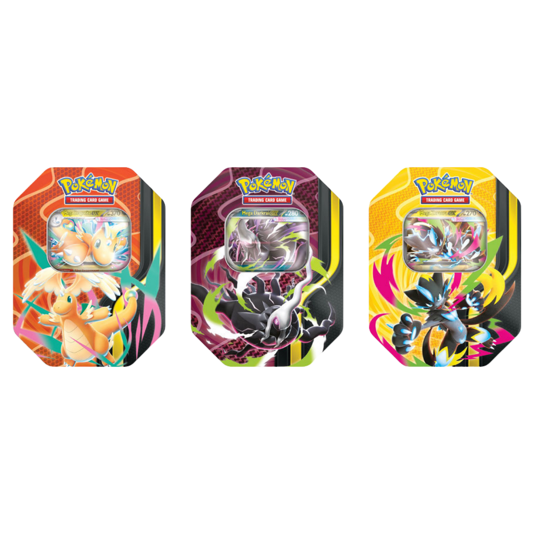 Pokemon Mega Evolution - Mega Forces Tin (Presale)