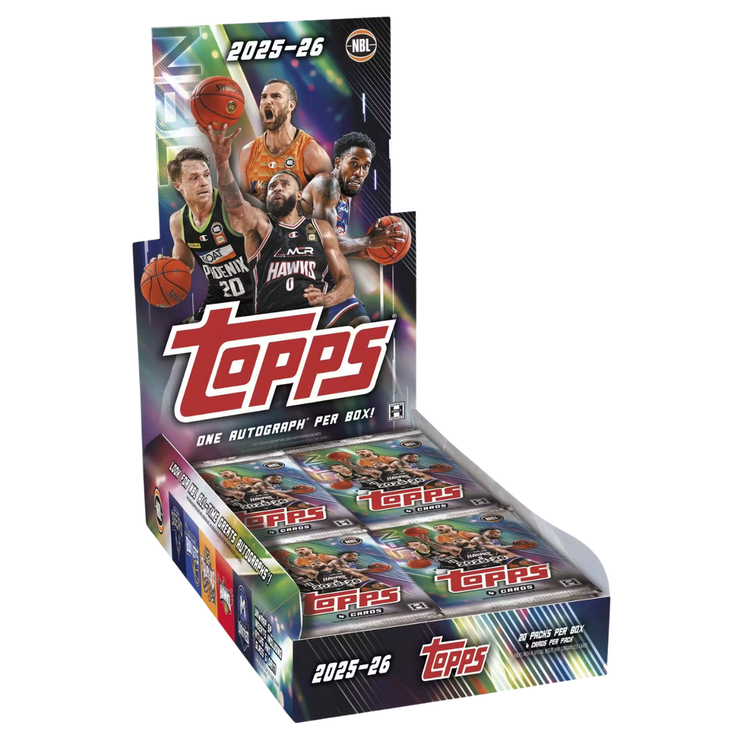 2025-26 Topps NBL Basketball Hobby Box