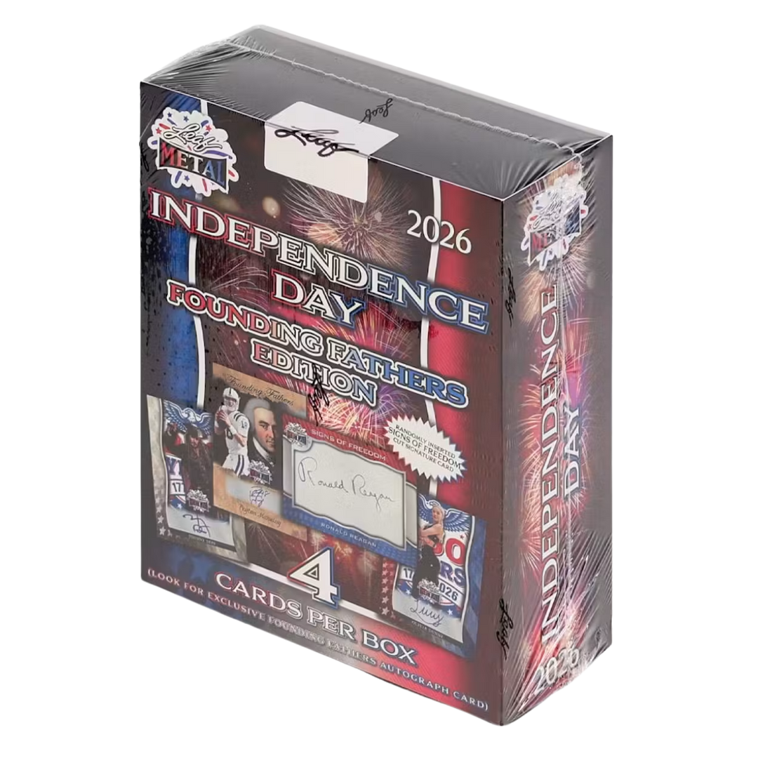 2026 Leaf Metal Independence Day Founding Fathers Box