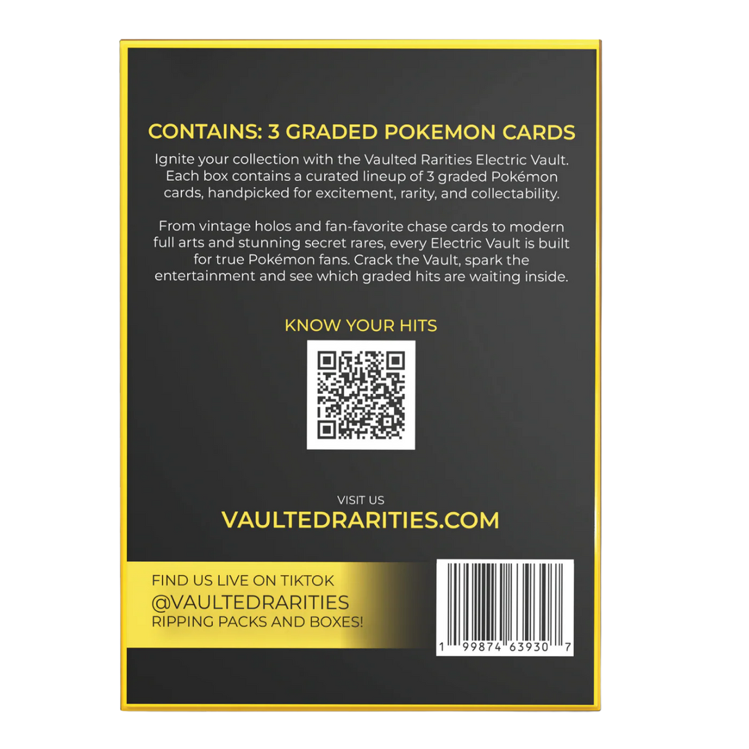 Vaulted Rarities - Pokemon Premium Re-Pack - Electric Vault