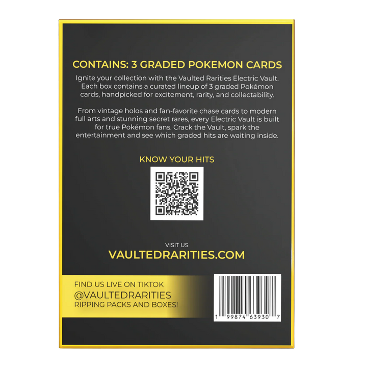 Vaulted Rarities - Pokemon Premium Re-Pack - Electric Vault