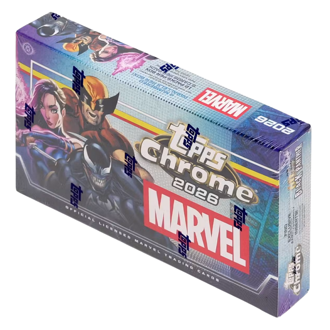 2026 Topps Marvel Comics Chrome Hobby Box
