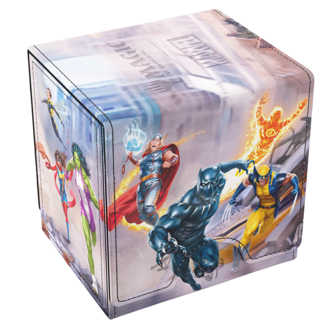 Gamegenic Magic the Gathering Sidekick 100+ XL Convertible Deck Box Marvel Super Heroes