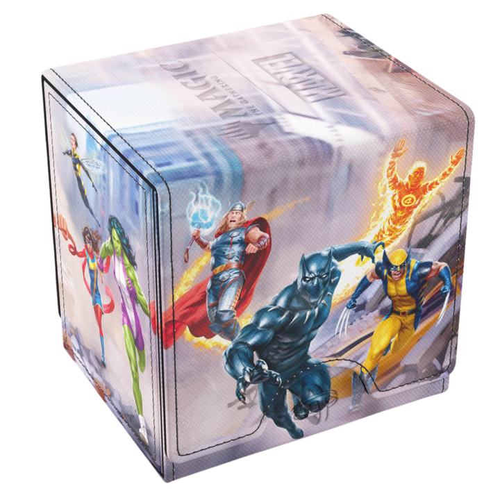 Gamegenic Magic the Gathering Sidekick 100+ XL Convertible Deck Box Marvel Super Heroes