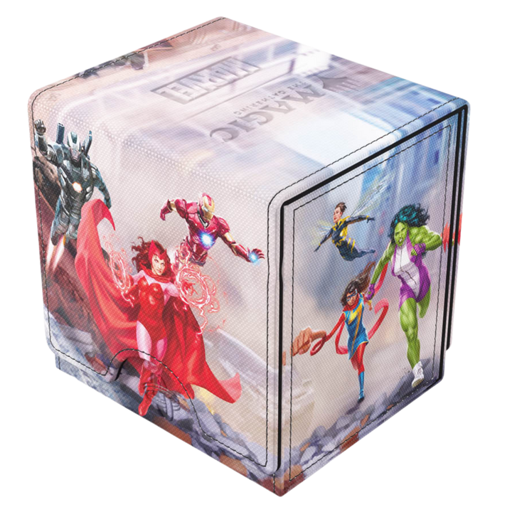 Gamegenic Magic the Gathering Sidekick 100+ XL Convertible Deck Box Marvel Super Heroes