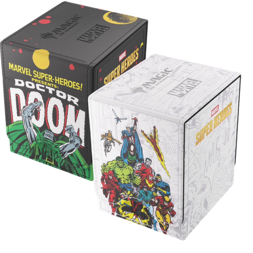 Gamegenic Squire 100+ XL Convertible Deck Box - Marvel Super Heroes