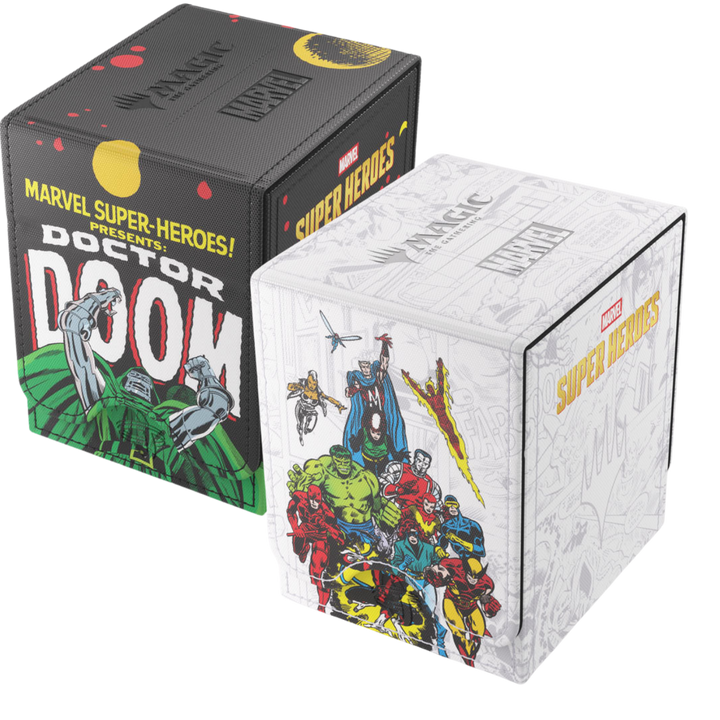 Gamegenic Squire 100+ XL Convertible Deck Box - Marvel Super Heroes