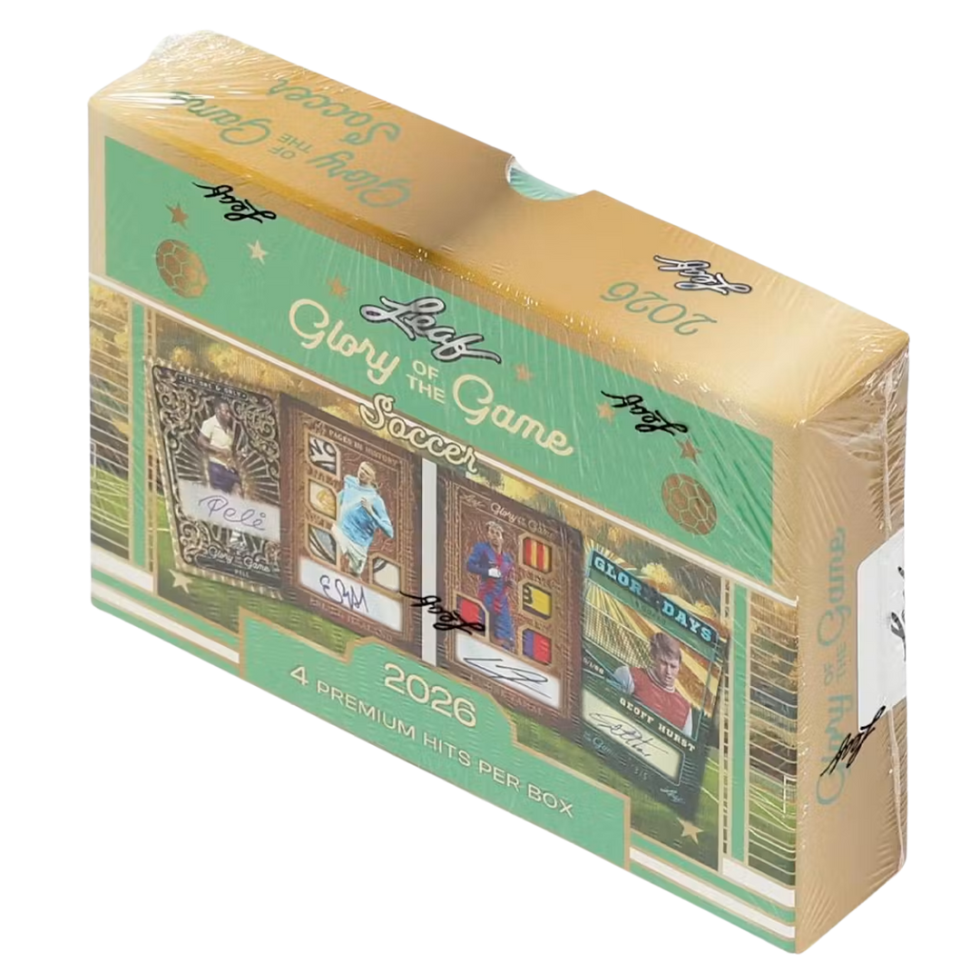 2026 Leaf Glory of the Game Soccer Hobby Box