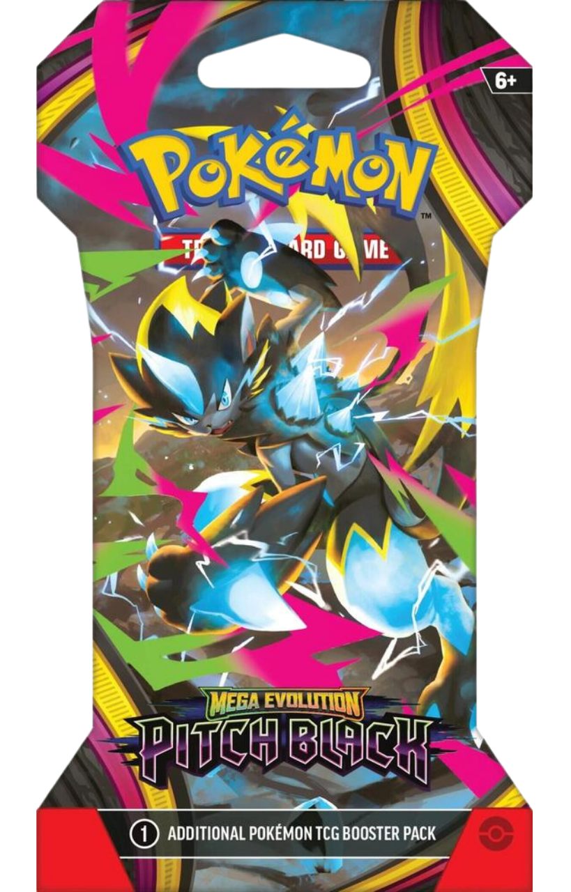 Pokemon Mega Evolution - Pitch Black Sleeved Booster Pack