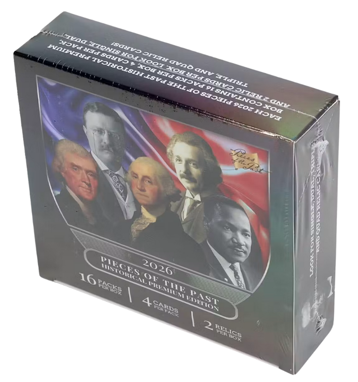 2026 Keepsake Pieces of the Past Historical Premium Edition Hobby Box