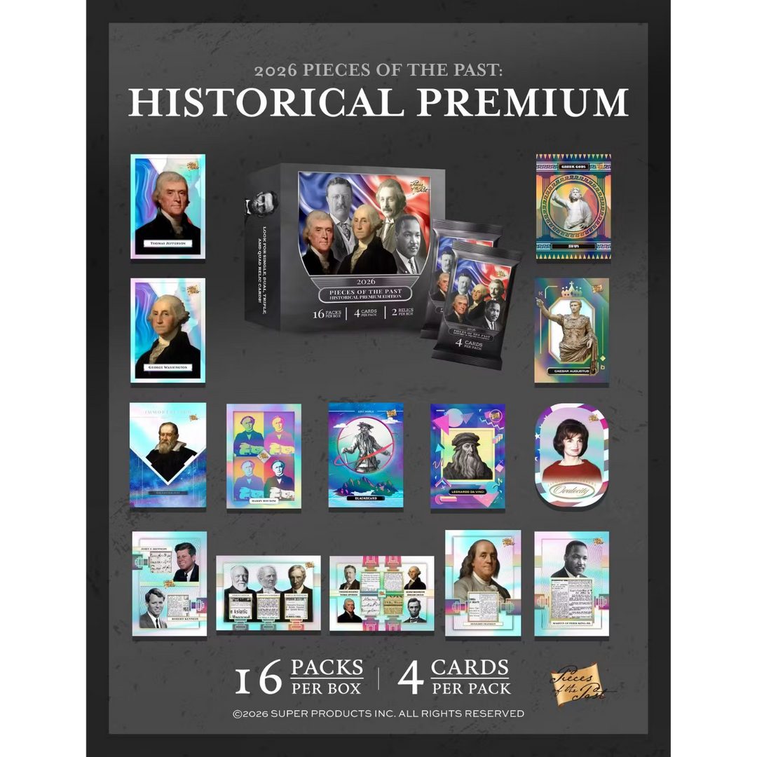2026 Keepsake Pieces of the Past Historical Premium Edition Hobby Box