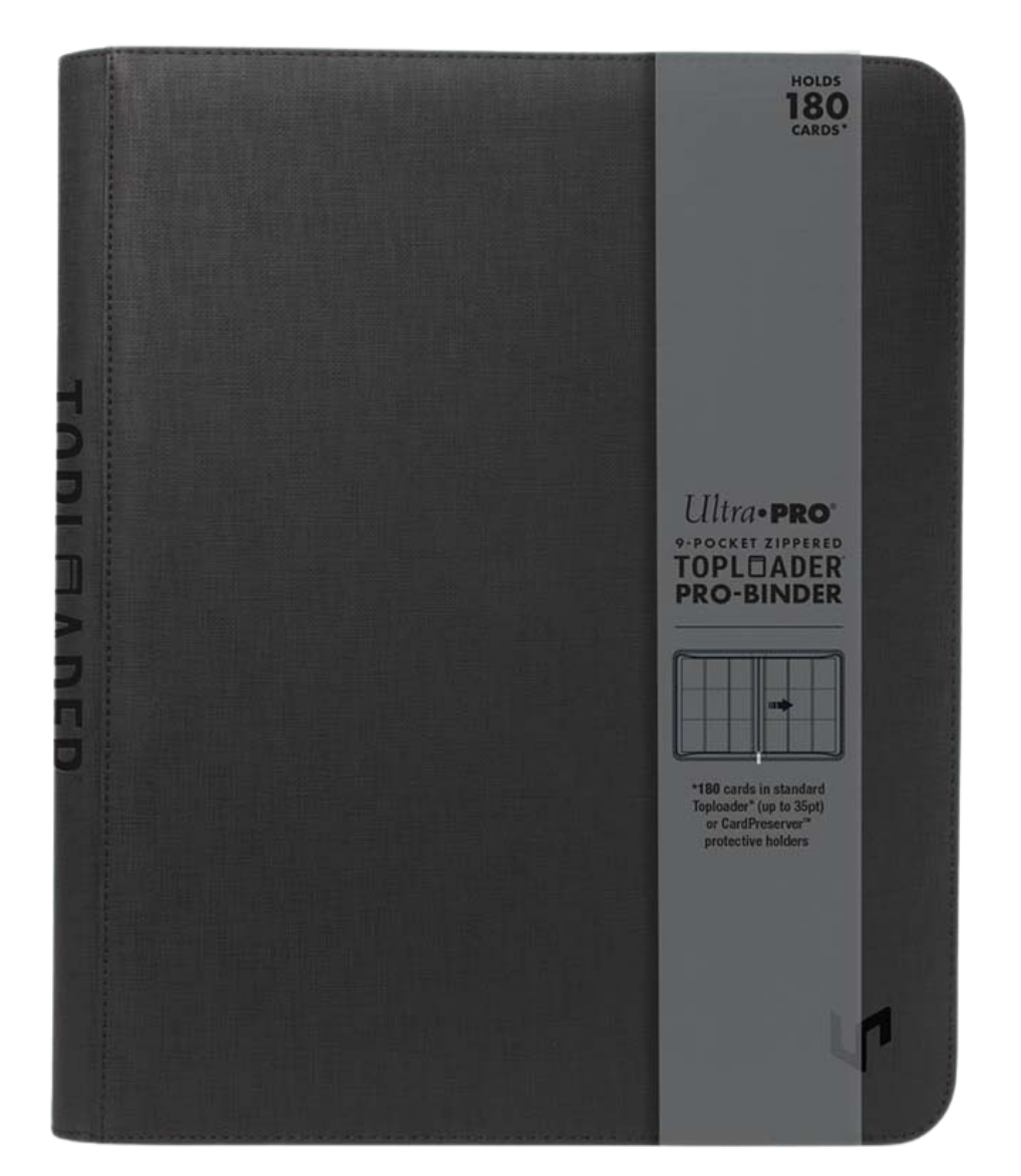Ultra Pro: 9 Pocket Zippered Top Loader Premium Binder