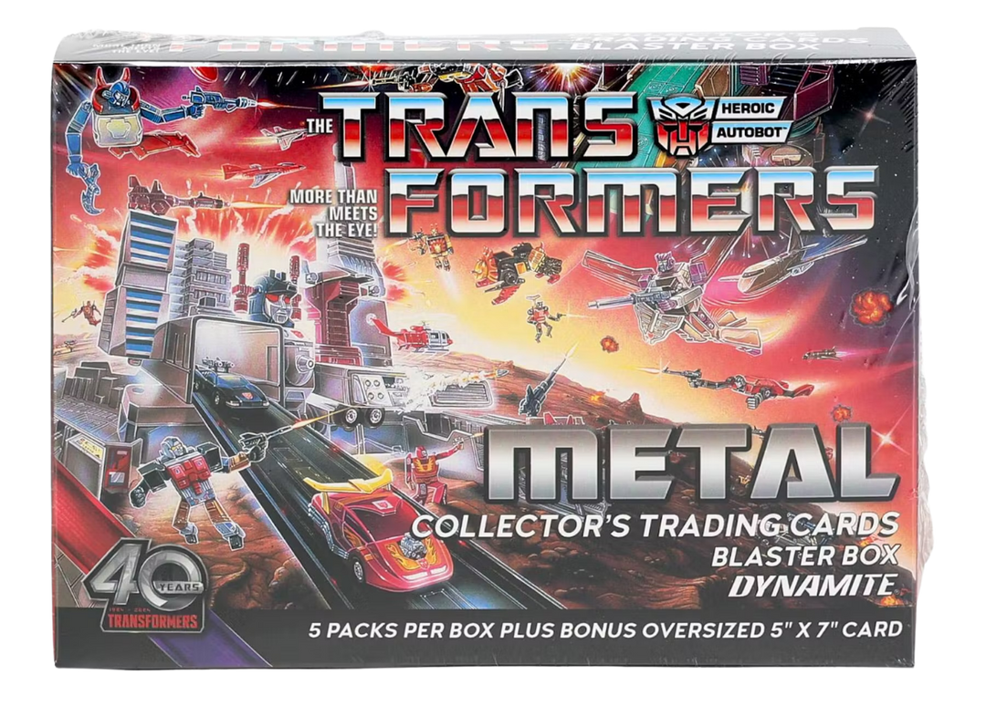 2026 Dynamite Transformers Metal Blaster Box