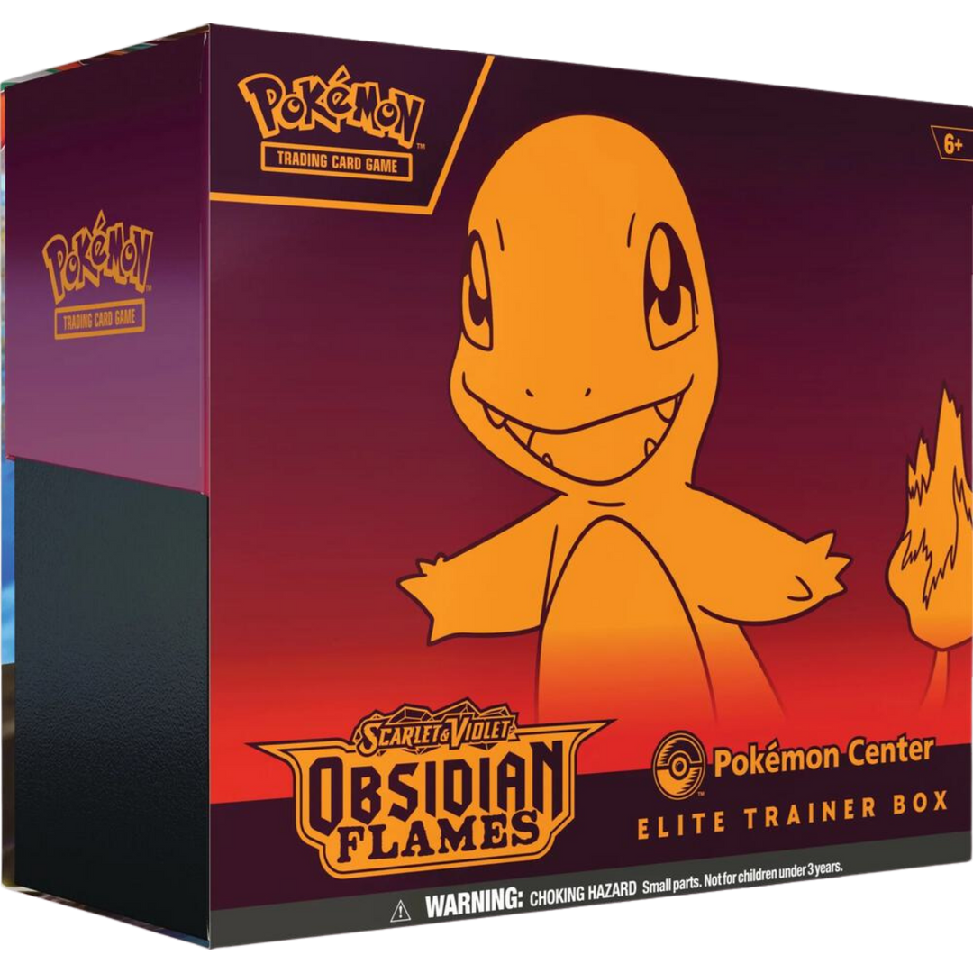 Pokemon Scarlet & Violet - Obsidian Flames Pokemon Center Elite Trainer Box (Exclusive)(OBF)