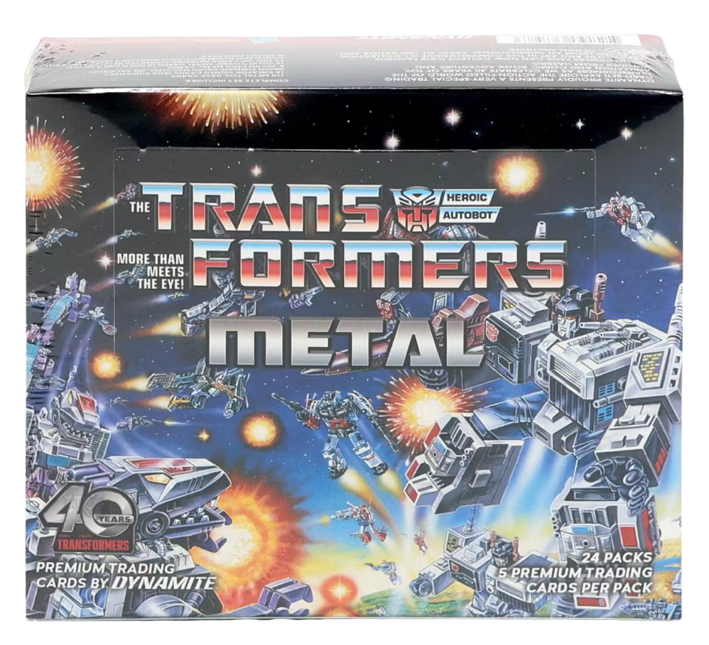 2026 Dynamite Transformers Metal Collector Box