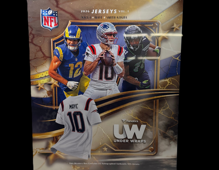 2026 Fanatics Under Wraps NFL Jersey Volume-1 (Single Mystery Box)